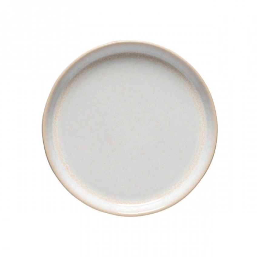 Béžovo bílý kameninový talíř COSTA NOVA NÓTOS 24 cm