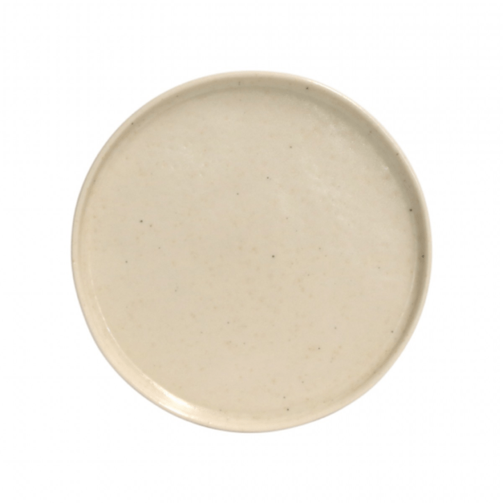 Krémový kameninový dezertní talíř COSTA NOVA LAGOA 21cm