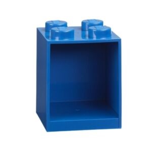 Modrá nástěnná police LEGO® Storage 21 x 16 cm