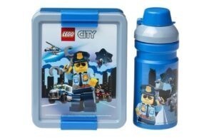 Modrý svačinový set LEGO® CITY
