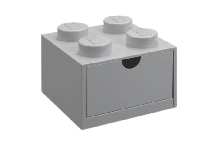 Šedý úložný box LEGO® Storage 15