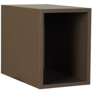 Tmavě hnědý doplňkový box do komody Quax Cocoon 48 x 28 cm