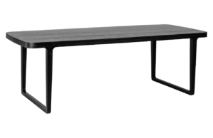 Černý jídelní stůl Richmond Monfort 235 x 100 cm