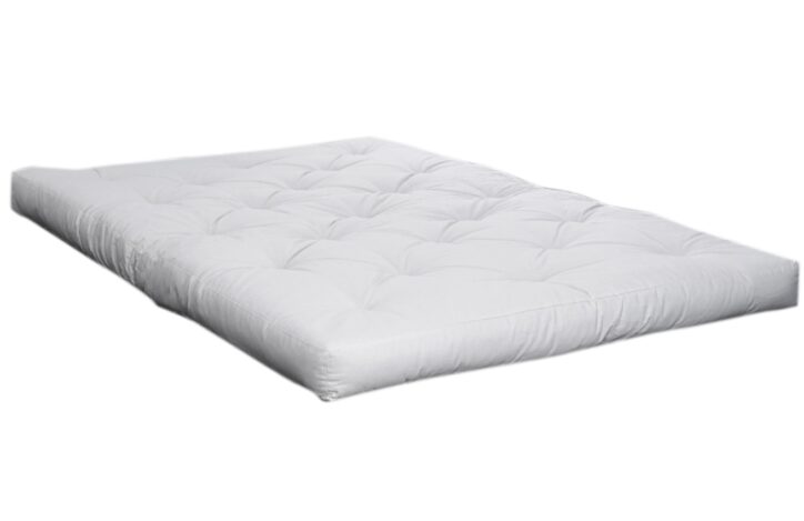 Měkká bílá futonová matrace Karup Design Sandwich 160 x 200 cm