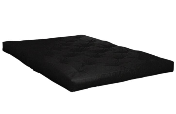 Tvrdá černá futonová matrace Karup Design Basic 90 x 200 cm